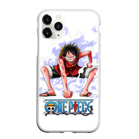 Чехол для iPhone 11 Pro Max матовый с принтом One Piece , Силикон |  | Тематика изображения на принте: lucy | luffy monkey | mugiwara | one piece | straw hat | большой куш | ван пис | луффи | одним куском