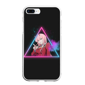 Чехол для iPhone 7Plus/8 Plus матовый с принтом ZeroTwo (Darling in the Franx) , Силикон | Область печати: задняя сторона чехла, без боковых панелей | 002 | 02 | ahegao | anime | darling | franx | franxx | girl | girls | in | senpai | the | two | waifu | zero | zerotwo | аниме | ахегао | вайфу | девушка | семпай | сенпай | тян