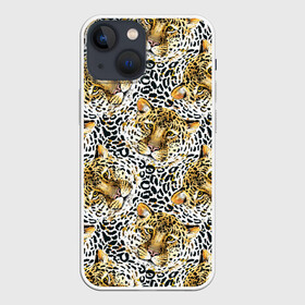 Чехол для iPhone 13 mini с принтом Леопард выглядывает из воды ,  |  | gold | life | versace | vip | абстракция | богатство | в золоте | версаче | версачи | виайпи | вип | золотая | золото | кот | кошка | лев | леопард | линия | нейтральная | позолоченное | стайл | стиль | текстуры