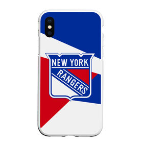 Чехол для iPhone XS Max матовый с принтом Нью-Йорк Рейнджерс , Силикон | Область печати: задняя сторона чехла, без боковых панелей | hockey | new york | new york rangers | nhl | rangers | usa | нхл | нью йорк | нью йорк рейнджерс | рейнджерс | спорт | сша | хоккей | шайба