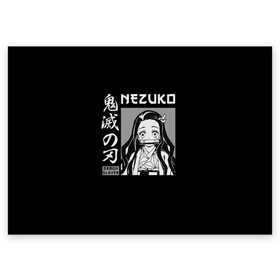 Поздравительная открытка с принтом Нэдзуко Камадо , 100% бумага | плотность бумаги 280 г/м2, матовая, на обратной стороне линовка и место для марки
 | Тематика изображения на принте: demon | kamado | nedzuko | nezuko | slayer | tanziro | гию | демонов | зеницу | иноске | камадо | кленок | клинок | недзуко | незуко | нэдзуко | рассекающий | стиль | танджиро | танжиро | танзиро | шинобу | япония | японский