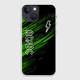 Чехол для iPhone 13 mini с принтом AC DC ,  |  | ac dc | acdc | music | rock | ас дс | асдс | группа | музыка | рок.