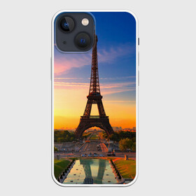 Чехол для iPhone 13 mini с принтом Эйфелева башня ,  |  | paris | башня | париж | франция | эйфелева башня