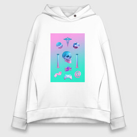 Женское худи Oversize хлопок с принтом Vaporwave 2020 , френч-терри — 70% хлопок, 30% полиэстер. Мягкий теплый начес внутри —100% хлопок | боковые карманы, эластичные манжеты и нижняя кромка, капюшон на магнитной кнопке | aesthetic | electronica | music | лаунж | музыка | поп | скульптура