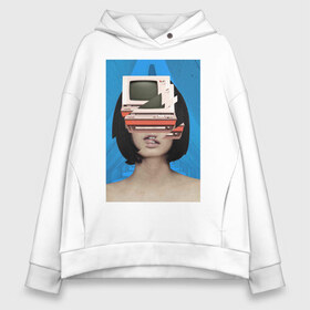 Женское худи Oversize хлопок с принтом Vaporwave 2020-12 , френч-терри — 70% хлопок, 30% полиэстер. Мягкий теплый начес внутри —100% хлопок | боковые карманы, эластичные манжеты и нижняя кромка, капюшон на магнитной кнопке | aesthetic | electronica | music | лаунж | музыка | поп | скульптура