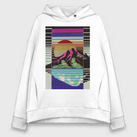 Женское худи Oversize хлопок с принтом Vaporwave 2020-01 , френч-терри — 70% хлопок, 30% полиэстер. Мягкий теплый начес внутри —100% хлопок | боковые карманы, эластичные манжеты и нижняя кромка, капюшон на магнитной кнопке | aesthetic | electronica | music | лаунж | музыка | поп | скульптура