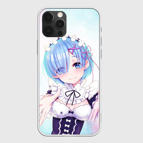 Чехол для iPhone 12 Pro Max с принтом ReZero Рем , Силикон |  | re zero | re:zero | re:zero starting life in another world | re:zero жизнь с нуля в альтернативном мире | rem | аниме | жизнь с нуля в другом мире | манга | рем