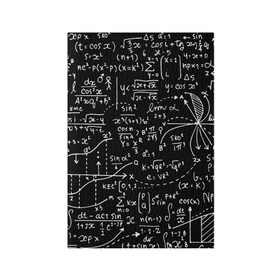 Обложка для паспорта матовая кожа с принтом Формулы , натуральная матовая кожа | размер 19,3 х 13,7 см; прозрачные пластиковые крепления | алгебра | математика | математические формулы | наука | научные формулы | формулы