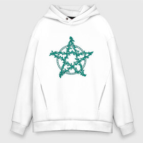 Мужское худи Oversize хлопок с принтом Pentagram Vines , френч-терри — 70% хлопок, 30% полиэстер. Мягкий теплый начес внутри —100% хлопок | боковые карманы, эластичные манжеты и нижняя кромка, капюшон на магнитной кнопке | botanica | botanical | cult | forest | green | lucifer | plant | satan | tree | trees | vegan | vegetarian | ботаника | веган | вегетарианец | гроздья | культ | лоза | лозы | люцифер | пентаграма | пентаграмма | растение | растения | сатана 