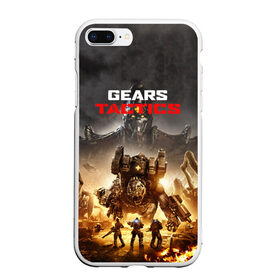 Чехол для iPhone 7Plus/8 Plus матовый с принтом GEARS TACTICS , Силикон | Область печати: задняя сторона чехла, без боковых панелей | Тематика изображения на принте: 