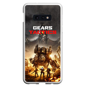 Чехол для Samsung S10E с принтом GEARS TACTICS , Силикон | Область печати: задняя сторона чехла, без боковых панелей | Тематика изображения на принте: 