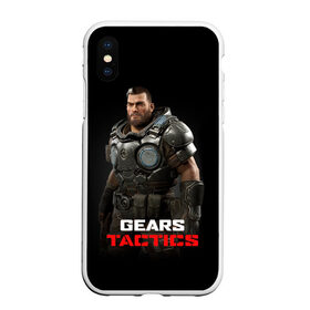 Чехол для iPhone XS Max матовый с принтом GEARS TACTICS , Силикон | Область печати: задняя сторона чехла, без боковых панелей | Тематика изображения на принте: action | game gears tactics | gears tactics | gears tactics xbox | xbox | битва gears tactics | воин | гирс тактикс | игра | игра gears tactics | иксбокс | логотип | механизмы тактики | оружие | персонажи gears tactics | солдат | сражение | ч