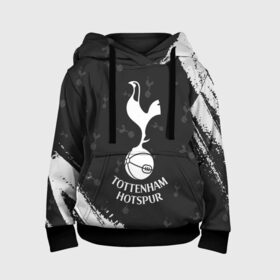 Детская толстовка 3D с принтом TOTTENHAM HOTSPUR / Тоттенхэм , 100% полиэстер | двухслойный капюшон со шнурком для регулировки, мягкие манжеты на рукавах и по низу толстовки, спереди карман-кенгуру с мягким внутренним слоем | club | footbal | hotspur | logo | tottenham | знак | клуб | логотип | логотипы | символ | символы | тоттенхэм | форма | футбол | футбольная | футбольный | хотспур