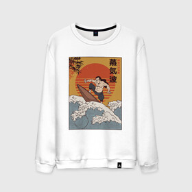 Мужской свитшот хлопок с принтом Samurai Surfing , 100% хлопок |  | art | big | great | hokusai | illustration | japan | japanese | kanagawa | retrowave | sumo | surf | tsunami | vaportave | wave | yamato | гравюра | иллюстрация | искусство | самурай | серфинг | сумо | укиё э | цунами | ямато э | япония | японс