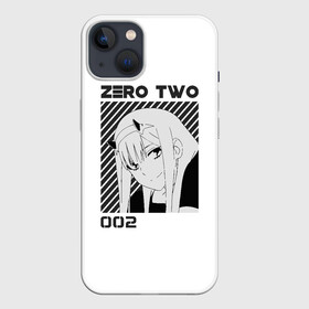 Чехол для iPhone 13 с принтом Zero Two ,  |  | 002 | 02 | cyber | cyberpunk | darling | franxx | japan | two | zero | zerotwo | два | девушка | демон | дьявол | зеро | зероту | зеротул | итиго | ичиго | киберпанк | меха | мехо | милый | ноль | нольдва | ту | франксе | франсе | хиро