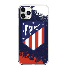 Чехол для iPhone 11 Pro Max матовый с принтом ATLETICO MADRID / Атлетико , Силикон |  | Тематика изображения на принте: atletico | club | footbal | logo | madrid | атлетико | знак | клуб | логотип | логотипы | мадрид | символ | символы | форма | футбол | футбольная | футбольный