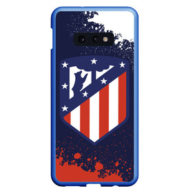 Чехол для Samsung S10E с принтом ATLETICO MADRID / Атлетико , Силикон | Область печати: задняя сторона чехла, без боковых панелей | atletico | club | footbal | logo | madrid | атлетико | знак | клуб | логотип | логотипы | мадрид | символ | символы | форма | футбол | футбольная | футбольный