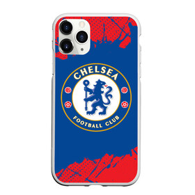 Чехол для iPhone 11 Pro Max матовый с принтом CHELSEA F.C. / ЧЕЛСИ , Силикон |  | chelsea | club | footbal | logo | знак | клуб | логотип | логотипы | символ | символы | форма | футбол | футбольная | футбольный | челси