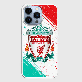 Чехол для iPhone 13 Pro с принтом LIVERPOOL   Ливерпуль ,  |  | club | footbal | liverpool | logo | знак | клуб | ливерпуль | логотип | логотипы | символ | символы | форма | футбол | футбольная | футбольный