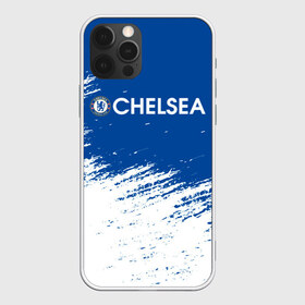 Чехол для iPhone 12 Pro Max с принтом CHELSEA , Силикон |  | chelsea | fc | football | football club | sport | спорт | спортивные | униформа | фирменные цвета | фк | футбол | футбольный клуб | челси