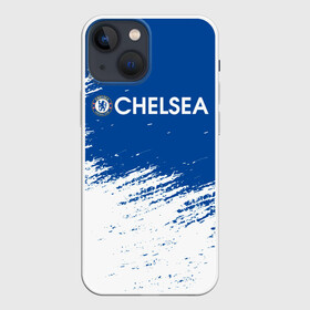 Чехол для iPhone 13 mini с принтом CHELSEA. ,  |  | chelsea | fc | football | football club | sport | спорт | спортивные | униформа | фирменные цвета | фк | футбол | футбольный клуб | челси