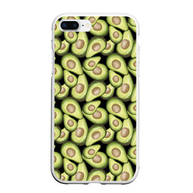 Чехол для iPhone 7Plus/8 Plus матовый с принтом Авокадо , Силикон | Область печати: задняя сторона чехла, без боковых панелей | avocado | avokado | pattern | pattern avocado | авакадо | авокадо | овокадо | патерн | патерн авокадо | паттерн | паттерн авокадо | персея | растения | рисунок | фон авокадо | фрукт | фрукты