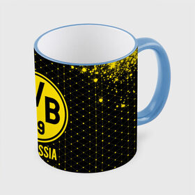 Кружка с принтом BORUSSIA / Боруссия , керамика | ёмкость 330 мл | borussia | club | dortmund | footbal | logo | боруссия | дортмунд | знак | клуб | логотип | логотипы | символ | символы | форма | футбол | футбольная | футбольный