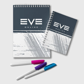Блокнот с принтом EVE ONLINE ИВ ОНЛАЙН , 100% бумага | 48 листов, плотность листов — 60 г/м2, плотность картонной обложки — 250 г/м2. Листы скреплены удобной пружинной спиралью. Цвет линий — светло-серый
 | echo | echoes | eve | game | games | logo | online | space | ев онлайн | ев эхо | еве | ив онлайн | ив эхо | игра | игры | космос | лого | логотип | логотипы | онлайн | символ | символы | эхо | эхос