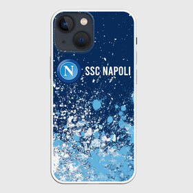Чехол для iPhone 13 mini с принтом SSC NAPOLI   Наполи ,  |  | club | footbal | logo | napoli | ssc | знак | клуб | логотип | логотипы | наполи | символ | символы | форма | футбол | футбольная | футбольный