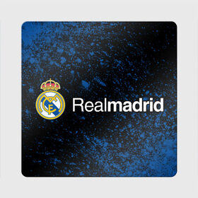 Магнит виниловый Квадрат с принтом REAL MADRID / РЕАЛ МАДРИД , полимерный материал с магнитным слоем | размер 9*9 см, закругленные углы | Тематика изображения на принте: football | logo | madrid | real | realmadrid | sport | клуб | лого | логотип | логотипы | мадрид | реал | реалмадрид | символ | символы | спорт | форма | футбол | футбольная