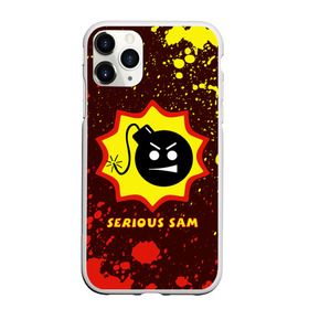 Чехол для iPhone 11 Pro матовый с принтом SERIOUS SAM Крутой Сэм , Силикон |  | Тематика изображения на принте: croteam | game | games | logo | sam | serious | бомба | бомбочка | игра | игры | крутой | лого | логотип | логотипы | серьезный | символ | символы | сэм