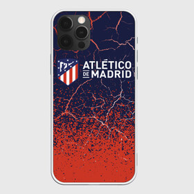 Чехол для iPhone 12 Pro Max с принтом ATLETICO MADRID Атлетико , Силикон |  | atletico | club | footbal | logo | madrid | атлетико | знак | клуб | логотип | логотипы | мадрид | символ | символы | форма | футбол | футбольная | футбольный