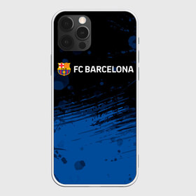 Чехол для iPhone 12 Pro Max с принтом FC BARCELONA , Силикон |  | Тематика изображения на принте: barca | barcelona | fc barca | барка | барселона