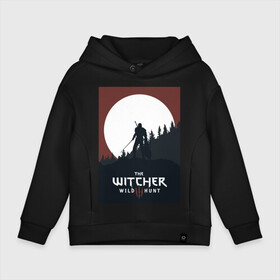 Детское худи Oversize хлопок с принтом The Witcher, Wild Hunt, Геральд, Ведьмак. , френч-терри — 70% хлопок, 30% полиэстер. Мягкий теплый начес внутри —100% хлопок | боковые карманы, эластичные манжеты и нижняя кромка, капюшон на магнитной кнопке | the witcher | wild hunt | ведьмак. | геральд