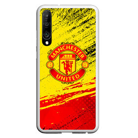 Чехол для Honor P30 с принтом MANCHESTER UNITED. , Силикон | Область печати: задняя сторона чехла, без боковых панелей | fc | fcmu | football | football club | manchester united | red devils | sport | красные дьяволы | манчестер юнайтед | спорт | фк | фкмю | футбол | футбольный клуб