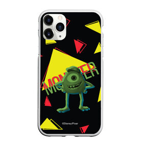 Чехол для iPhone 11 Pro матовый с принтом Monster , Силикон |  | Тематика изображения на принте: mike wazowski | monsters inc. | monsters university | корпорация монстров | майк вазовски | монстр | университет монстров