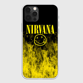 Чехол для iPhone 12 Pro Max с принтом Nirvana , Силикон |  | music | nirvana | rock | smile | американская рок группа | гранж | известные личности | крист новоселич | курт кобейн | музыка | музыканты | нирвана | панк рок | певцы | рок | смайл | хард рок | хэви металл