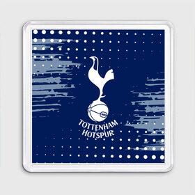 Магнит 55*55 с принтом TOTTENHAM HOTSPUR. , Пластик | Размер: 65*65 мм; Размер печати: 55*55 мм | football | football club | sport | tottenham | tottenham hotspur | спорт | спортивные | тоттенхэм | униформа | фирменные цвета | футбол | футбольный клуб