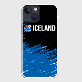 Чехол для iPhone 13 mini с принтом KSI ICELAND. ,  |  | 2019 | 2020 | fc | football | iceland | ksi | sport | исландия | кси | сборная исландии | спорт | спортивные | униформа | фирменные цвета | фк | футбол | футбольный клуб