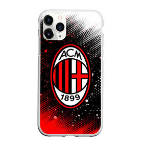 Чехол для iPhone 11 Pro Max матовый с принтом AC MILAN / МИЛАН , Силикон |  | Тематика изображения на принте: ac | ac milan | acm | football | logo | milan | sport | клуб | лого | логотип | логотипы | милан | символ | символы | спорт | форма | футбол | футбольная | футбольный