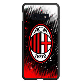 Чехол для Samsung S10E с принтом AC MILAN / МИЛАН , Силикон | Область печати: задняя сторона чехла, без боковых панелей | ac | ac milan | acm | football | logo | milan | sport | клуб | лого | логотип | логотипы | милан | символ | символы | спорт | форма | футбол | футбольная | футбольный