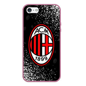 Чехол для iPhone 5/5S матовый с принтом AC MILAN / МИЛАН , Силикон | Область печати: задняя сторона чехла, без боковых панелей | Тематика изображения на принте: ac | ac milan | acm | football | logo | milan | sport | клуб | лого | логотип | логотипы | милан | символ | символы | спорт | форма | футбол | футбольная | футбольный