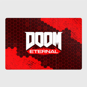 Магнитный плакат 3Х2 с принтом DOOM ETERNAL / ДУМ ЭТЕРНАЛ , Полимерный материал с магнитным слоем | 6 деталей размером 9*9 см | bfg | brutal | doom | eternal | ethernal | game | games | logo | дум | игра | игры | лого | логотип | логотипы | символ | символы | этернал