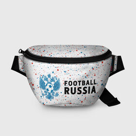 Поясная сумка 3D с принтом FOOTBALL RUSSIA / Футбол , 100% полиэстер | плотная ткань, ремень с регулируемой длиной, внутри несколько карманов для мелочей, основное отделение и карман с обратной стороны сумки застегиваются на молнию | football | russia | sport | арсенал | ахмат | герб | динамо | зенит | краснодар | локомотив | россии | российский | россия | ростов | ротор | рубин | русский | сборная | символ | союз | спартак | спорт | форма