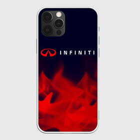 Чехол для iPhone 12 Pro с принтом INFINITI / Инфинити , силикон | область печати: задняя сторона чехла, без боковых панелей | auto | infiniti | infinity | logo | moto | nissan | symbol | авто | автомобиль | гонки | знак | инфинити | лого | логотип | логотипы | марка | машина | мото | ниссан | символ | символы