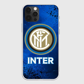 Чехол для iPhone 12 Pro Max с принтом INTER Интер , Силикон |  | club | footbal | inter | internazionale | logo | milan | знак | интер | интернационале | клуб | логотип | логотипы | милан | символ | символы | форма | футбол | футбольная | футбольный