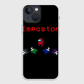 Чехол для iPhone 13 mini с принтом Among Us ,  |  | among | among us | crewmate | game | impistor | space | us | vote | выживший | игра | космос | невиновный | предатель | самозванец