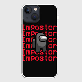 Чехол для iPhone 13 mini с принтом Among Us ,  |  | among | among us | crewmate | game | impistor | space | us | vote | выживший | игра | космос | невиновный | предатель | самозванец