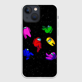 Чехол для iPhone 13 mini с принтом Among Us ,  |  | among | among us | crewmate | game | impistor | space | us | vote | выживший | игра | космос | невиновный | предатель | самозванец