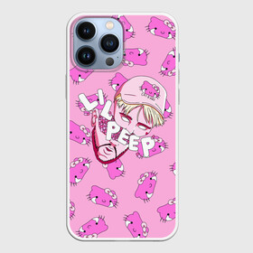 Чехол для iPhone 13 Pro Max с принтом LIL PEEP ,  |  | Тематика изображения на принте: cat | had | hello kitty | lil peep | lil peep art | logo lil peep | love | rap | альбомы | голова | кот | котики | лил пип | лове | лого | логтип | любовь | музыка | музыкант | паук | певец | рэп | рэпер | скорпион